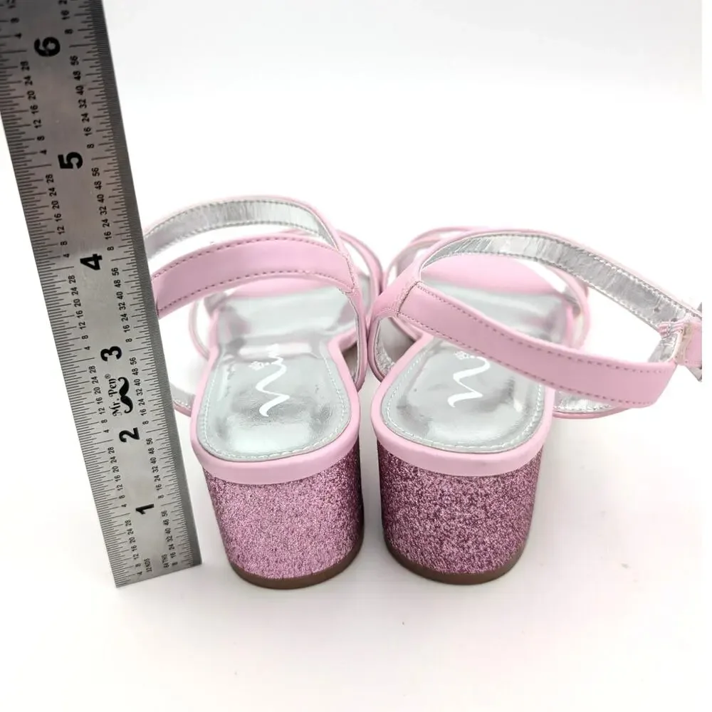 Nina Kids' Valentin Ankle Strap Sandals Little Kid Pink Size US3M EU34